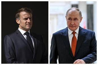 Ucraina, telefonata di oltre due ore Macron-Putin: servono cessate il fuoco e negoziati
