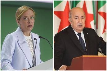 Vertice Italia-Algeria, Meloni e Tebboune a Villa Pamphili: “Nostra amicizia mai così speciale”