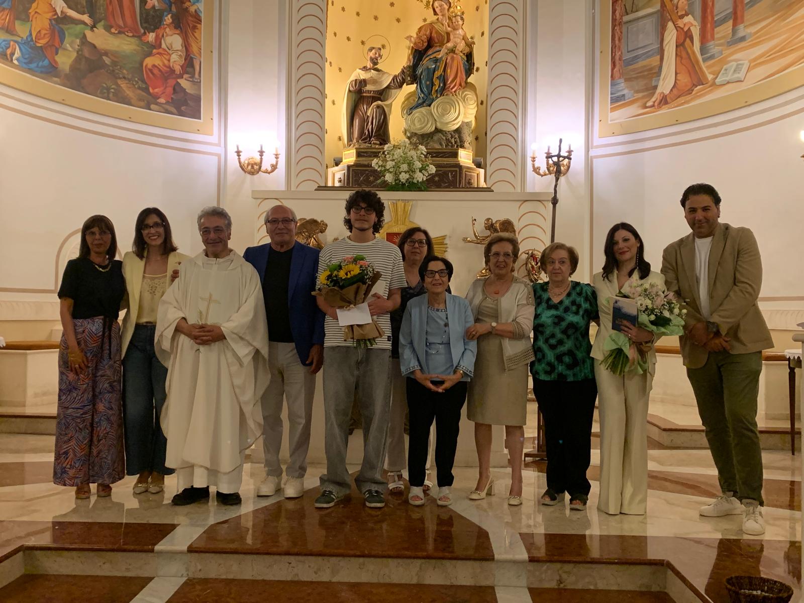 Mussomeli,  Borsa di studio “Don Salvatore Callari” consegnata all’alunno Matteo Salvatore Indelicato classe IV A Liceo Classico del “Virgilio”