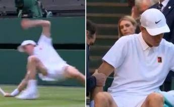 Wimbledon, Sinner e l’infortunio al gomito: cosa è successo