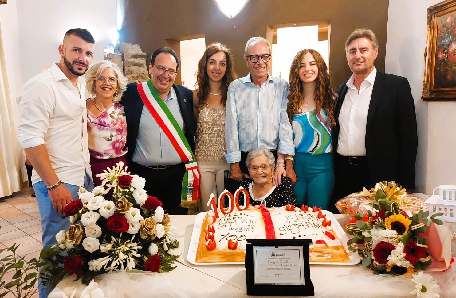 Gangi festeggia i 100 anni di nonna Giuseppina