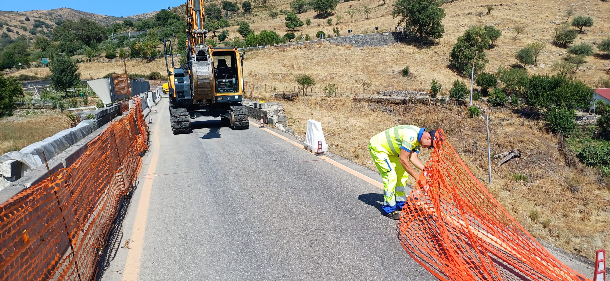 Dopo i danni del maltempo riapre il ponte San Giuliano sulla SS116 a Randazzo