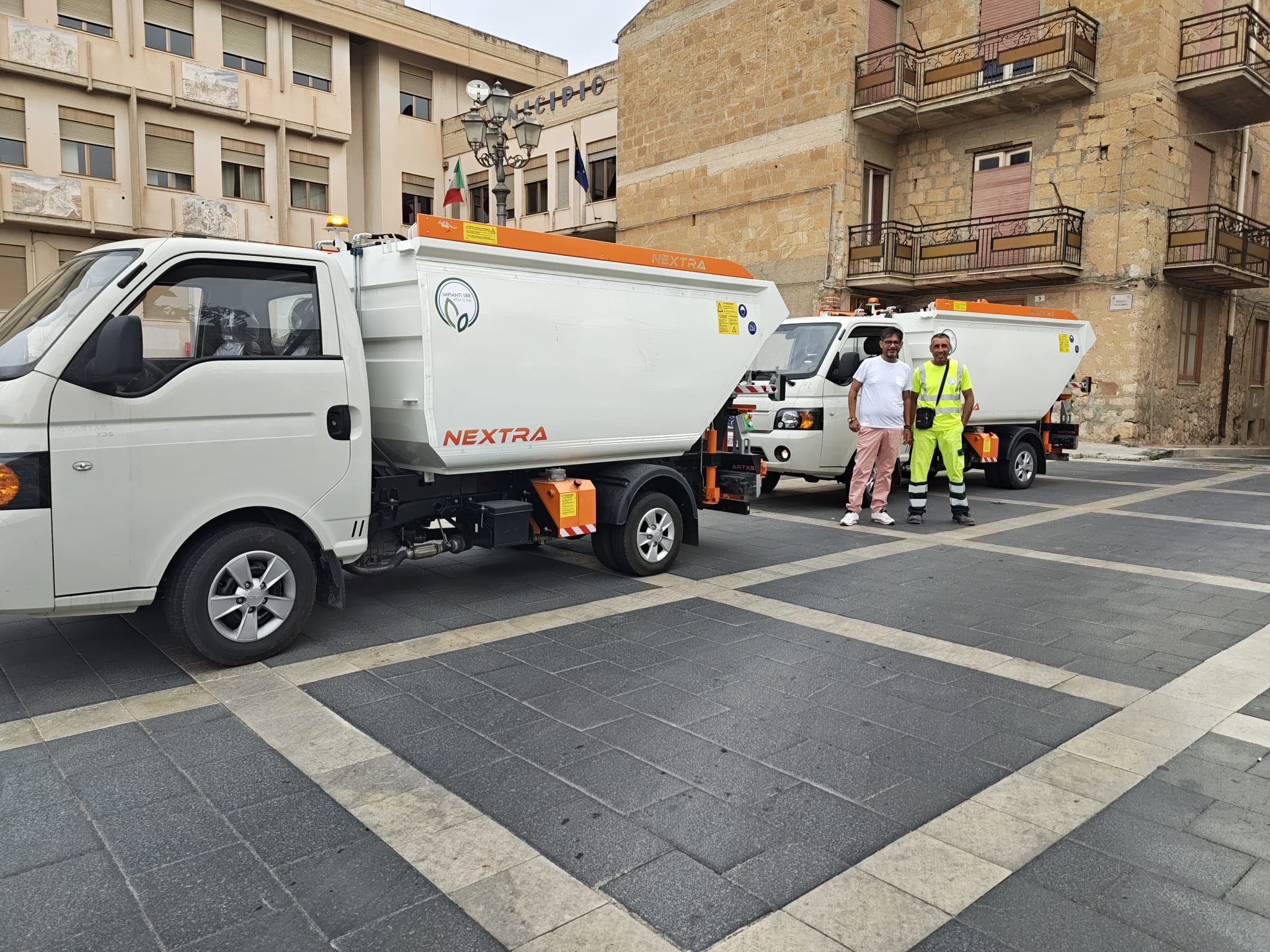 Sommatino. Nuovi mezzi Gpl per la raccolta differenziata