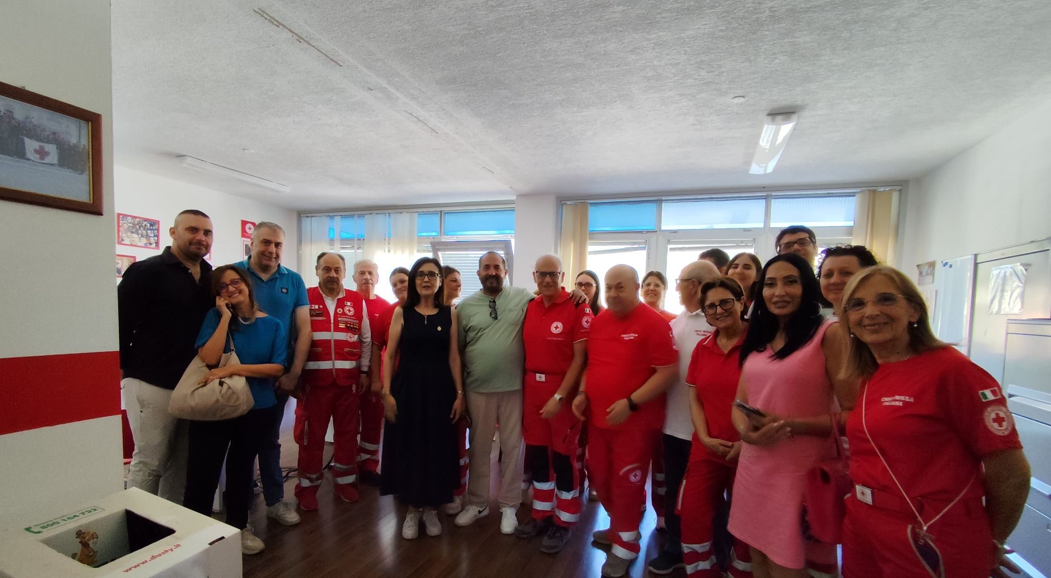 Caltanissetta. Sopralluogo della VI Commissione Consiliare “Sanità” nella sede locale della Croce Rossa