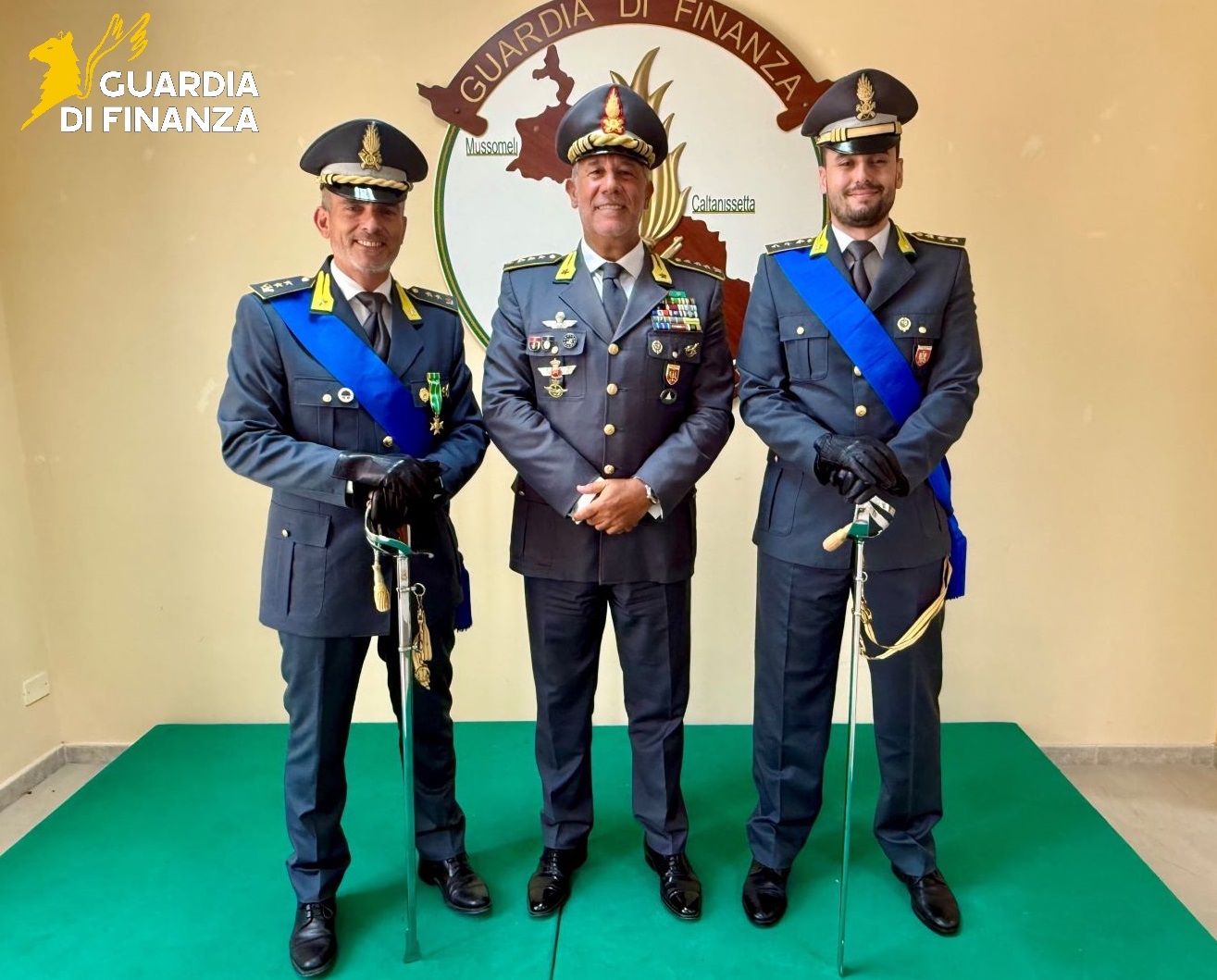 Il capitano Zangaro è il nuovo comandante del Gruppo della Guardia di Finanza di Caltanissetta