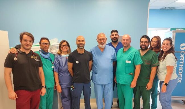 Eseguito all’ospedale San Marco di Catania intervento innovativo per allungare l’osso del femore