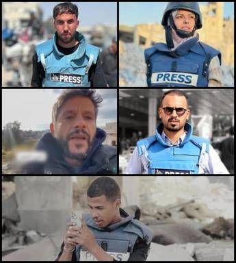 Gaza, 5 giornalisti uccisi in raid su ospedale Nasser: chi sono