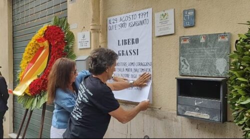 A Palermo 34 anni fa moriva Libero Grassi, il ricordo in via Alfieri