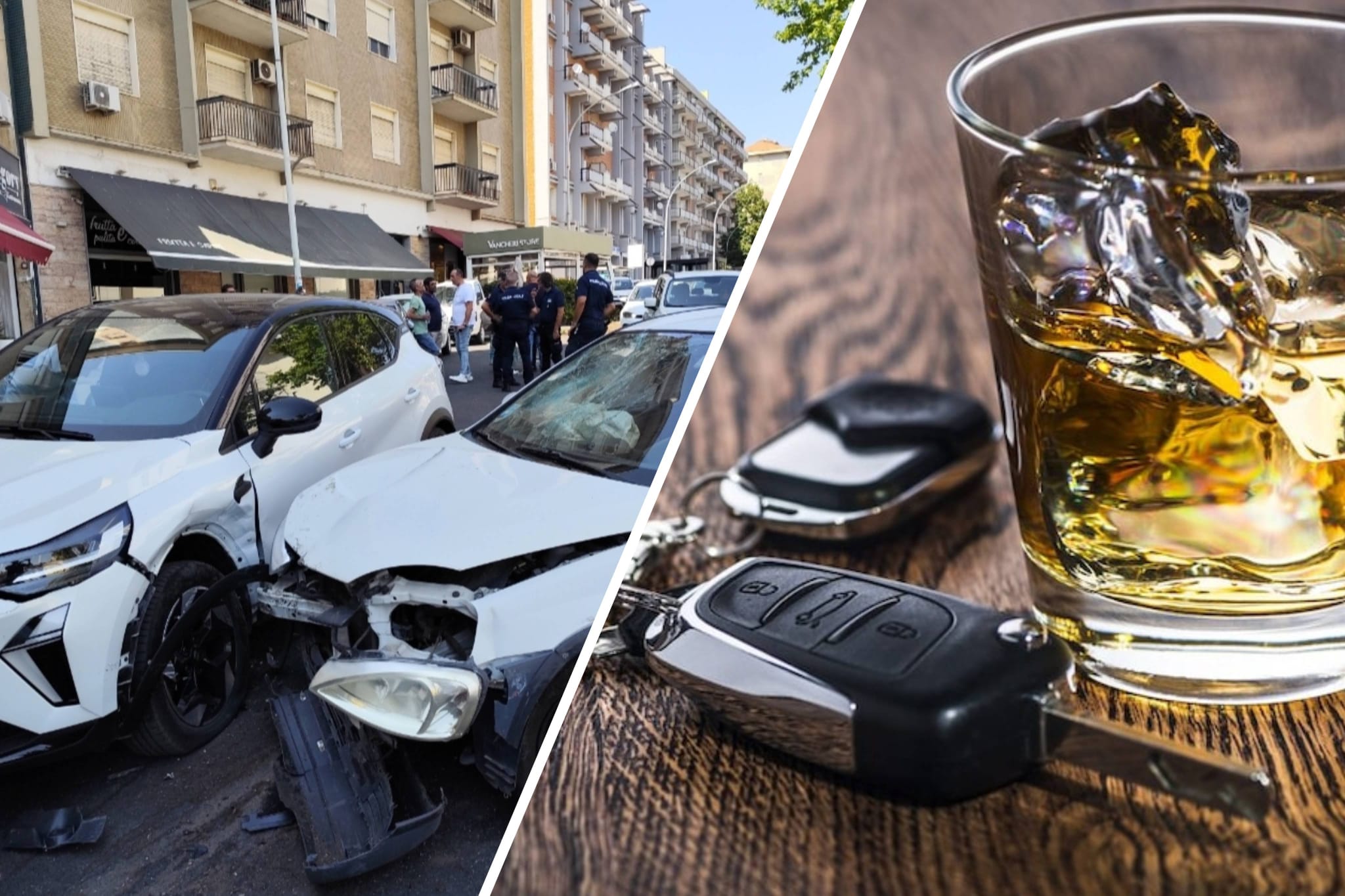 Caltanissetta incidente in via Libertà: confermato tasso alcolemico elevatissimo, velocità tra le cause. Il dibattito social e l’appello alla prudenza