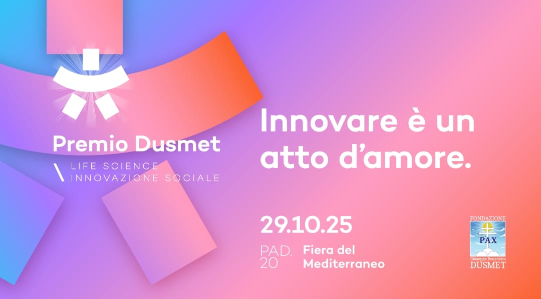 Al via il Premio Dusmet “Life Science – Innovazione Sociale” 2025: aperte le candidature