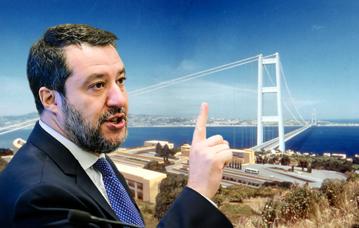 Ponte Messina, Salvini: “Follia mettere in discussione l’utilità, resterà nella storia”