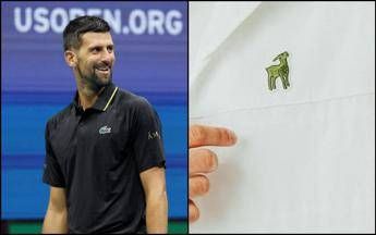 Rivoluzione Lacoste, il celebre coccodrillo ‘si trasforma’ per Djokovic: l’omaggio al fuoriclasse
