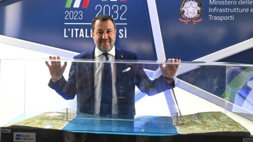 Ponte Stretto, Salvini: “Conto avvio lavori sia questione di mesi”