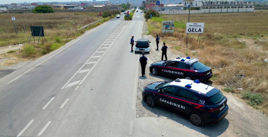 Controlli dei Carabinieri nel Nisseno, denunce e segnalazioni