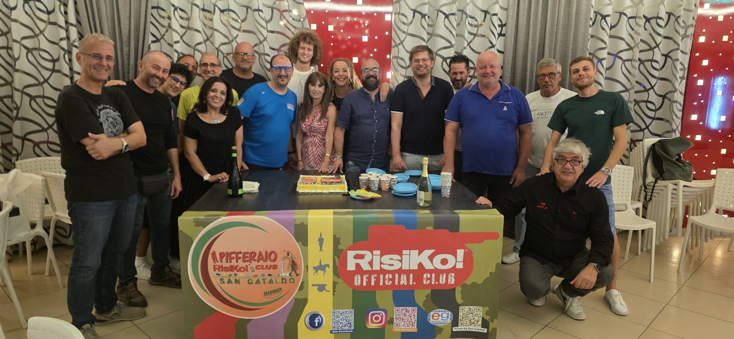 San Cataldo. Risiko Club Ufficiale “Il Pifferaio”: i festeggiamenti per la nascita del Club