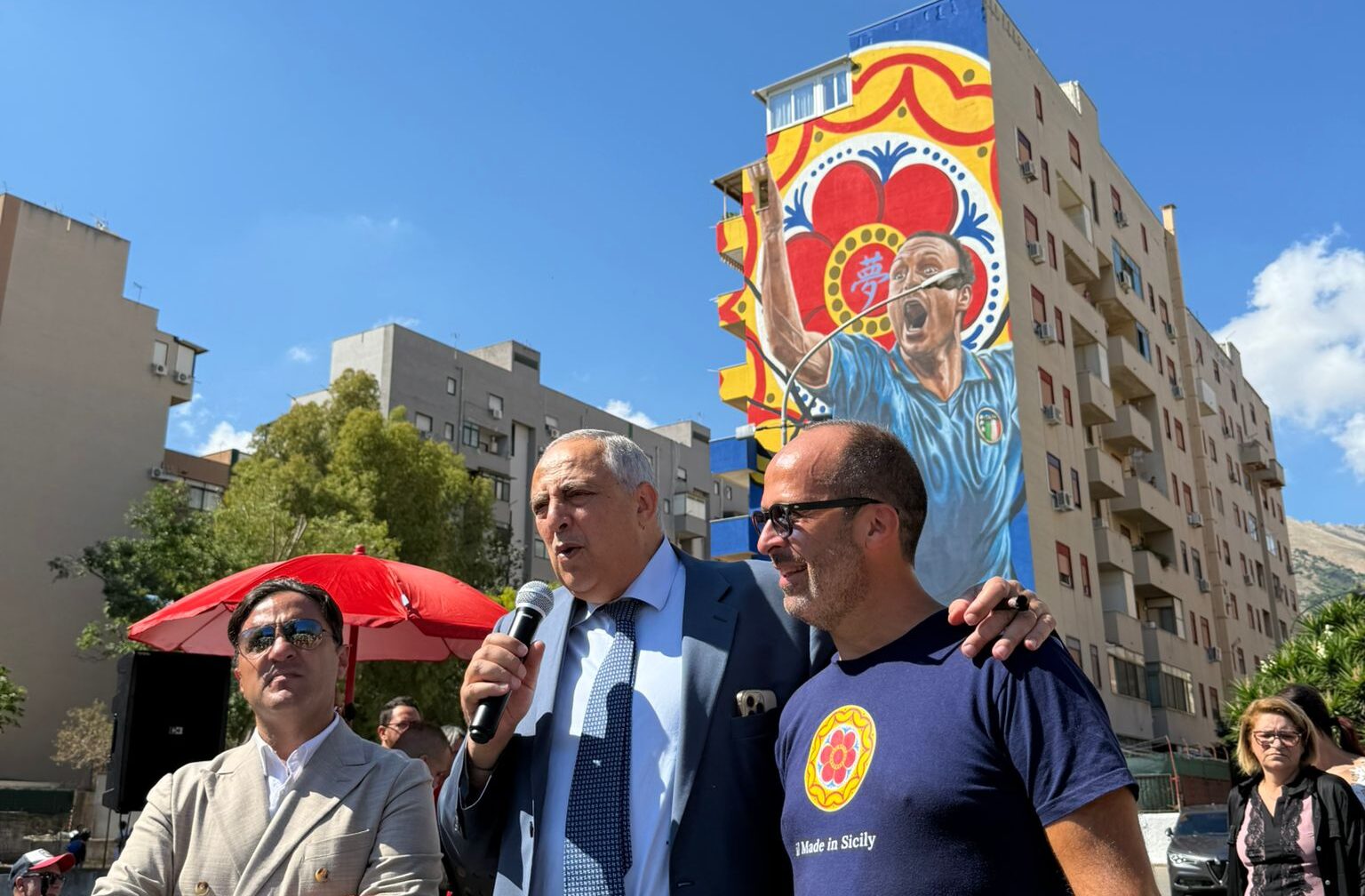 “Yume: Un Sogno per Palermo”, nel quartiere Passo di Rigano un murale per ricordare Totò Schillaci