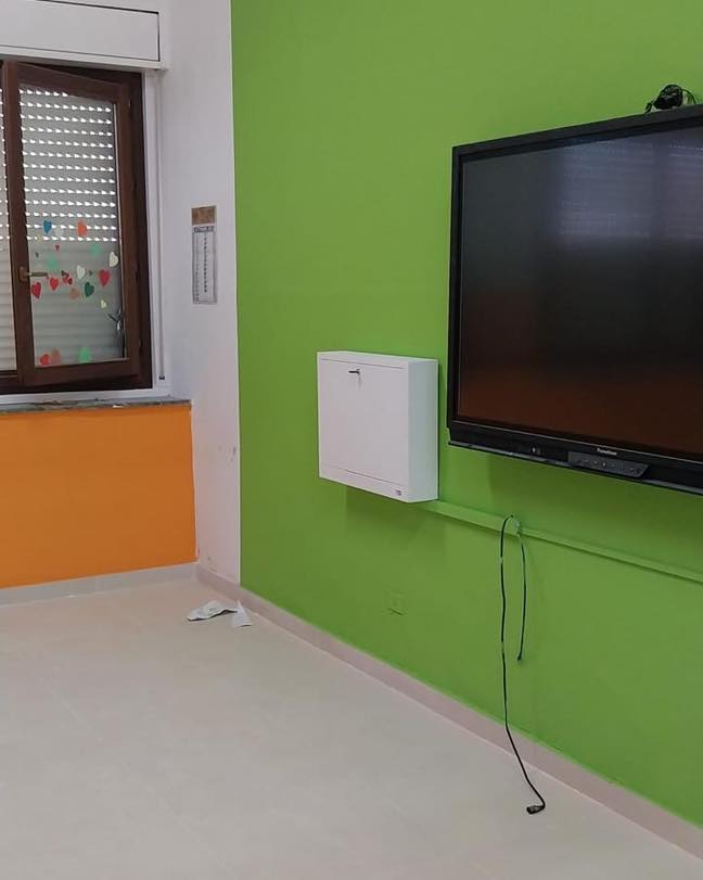 Santa Caterina. Alla scuola “Michele Capra” proseguono i lavori di ristrutturazione e riqualificazione