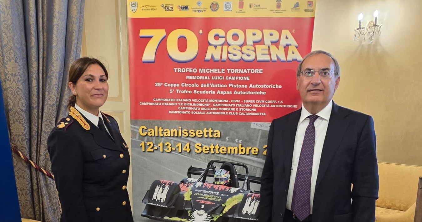Caltanissetta. Alla 70^ Coppa Nissena prevista la presenza della Lamborghini della Polizia di Stato in Corso Umberto I