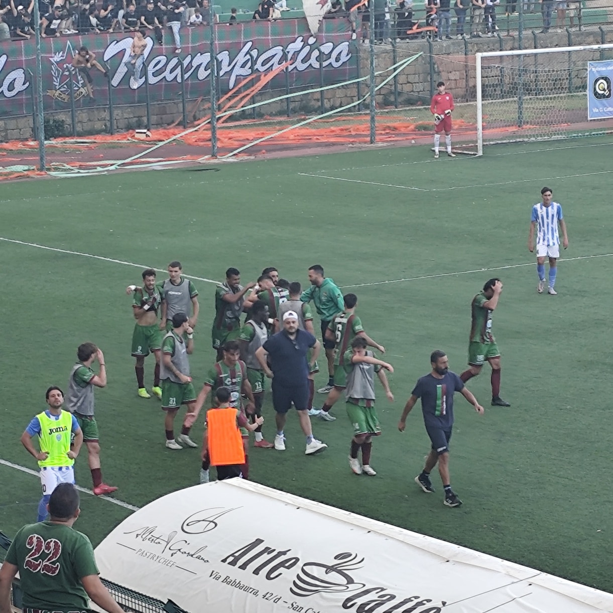 Serie D. La Sancataldese batte la capolista Gela nel derby provinciale: la risolve Antonio Rozzi