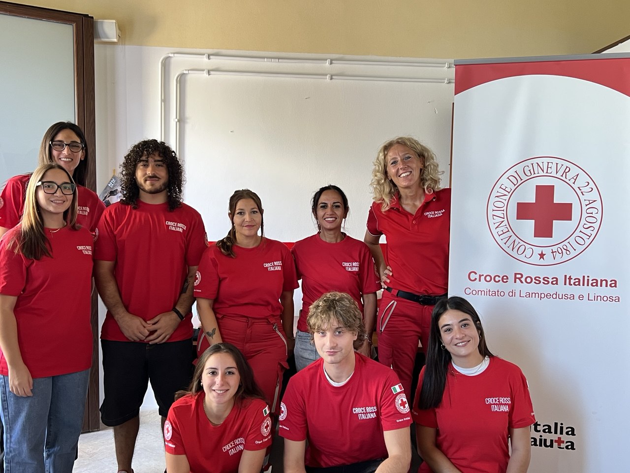 A Lampedusa prende il via per la prima volta il Servizio Civile Universale con la Croce Rossa Italiana
