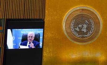 Abbas all’Onu: “Pronti a governare Gaza, Hamas non deve avere un ruolo e no a uno Stato armato”