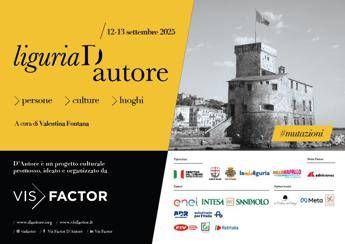 Al via venerdì ‘Liguria d’autore’: tra gli ospiti Bucci, Renzi e Rixi