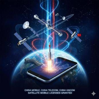 Cina: tutte le Major Telecom ottengono la licenza per il servizio mobile satellitare
