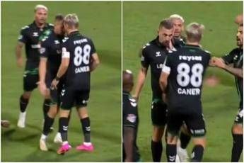 Erkin, follia in Turchia: l’ex Inter tira uno schiaffo a un compagno