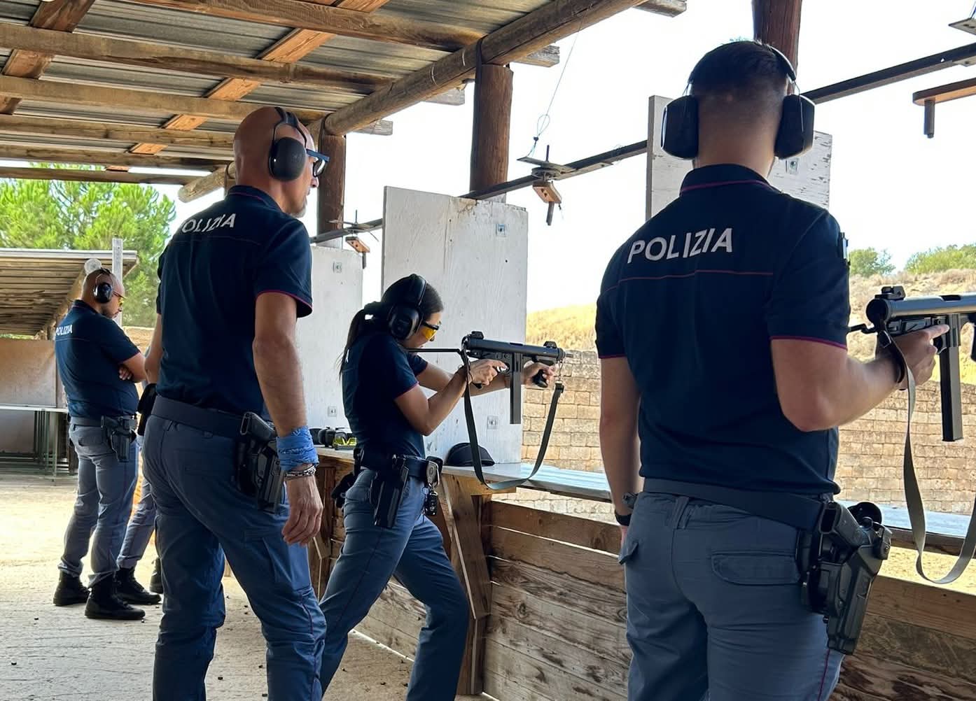 Addestramento al tiro: la Questura di Caltanissetta investe sulla formazione degli agenti