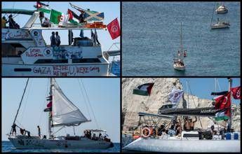 Flotilla verso Gaza, Crosetto: “Se forzano un blocco navale pericoli non gestibili”. La portavoce: “Andiamo avanti”