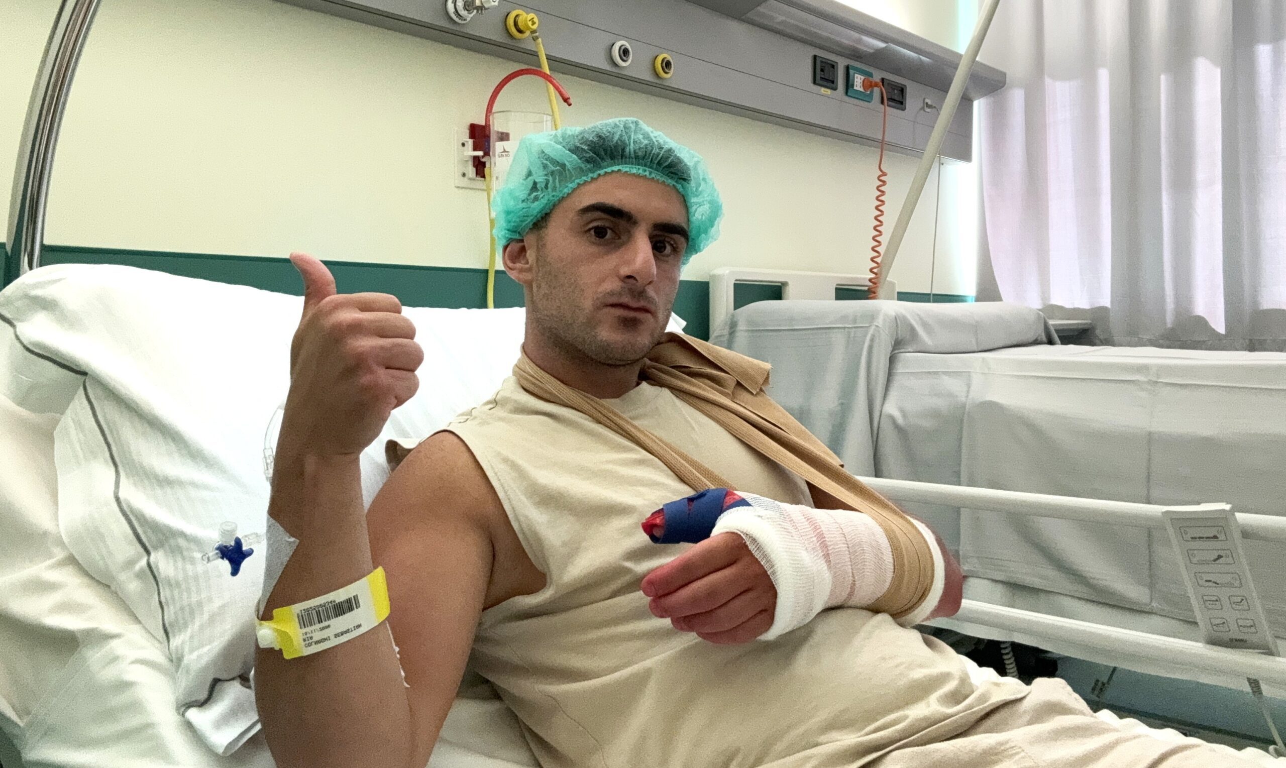 L’ambientalista siracusano  Sebastian Colnaghi operato dopo un incidente domestico