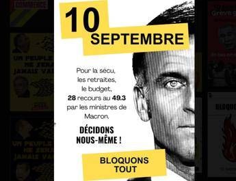 Francia, ‘Blocchiamo tutto’: oggi la protesta che evoca i Gilet Gialli