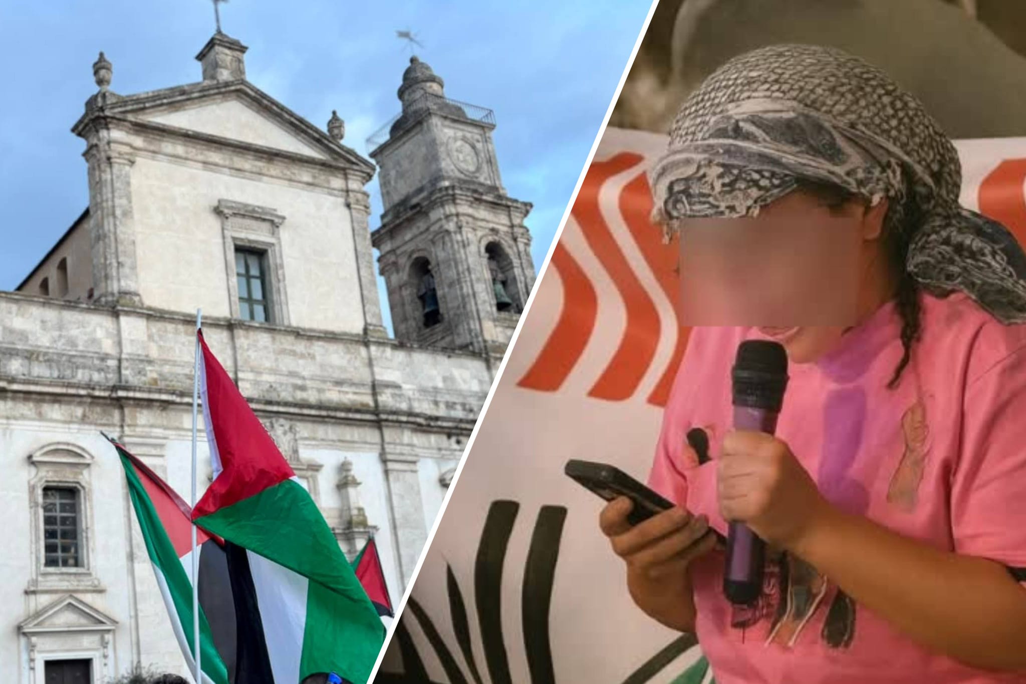 A Caltanissetta il flash mob per la Palestina: la voce di una bambina emoziona Piazza Garibaldi