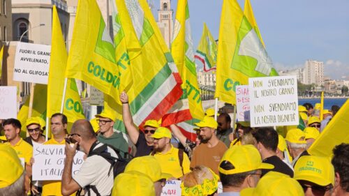 Agricoltori della Coldiretti in piazza da Nord a Sud per dire basta ai trafficanti di grano