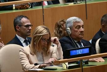 Meloni a New York rilancia sulla Palestina: “Flotilla irresponsabile, usata contro il governo”