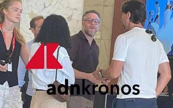 Mostra Venezia, Seth Rogen a caccia di location: “Sono al Lido per ‘The Studio 2′”