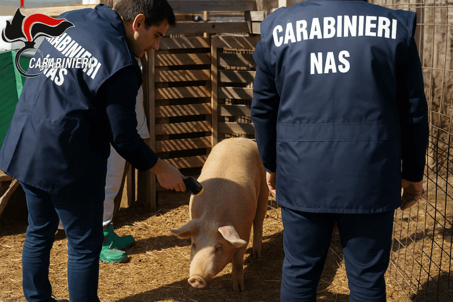 Animali tra rifiuti e cumuli di letame, sequestrato allevamento a Catania