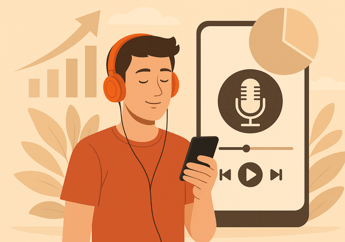 Podcast in Italia: +75% di ascoltatori in sette anni, nel 2025 sono 18 milioni
