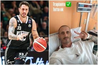 Polonara, intervento riuscito: “Tutto ok con il trapianto”