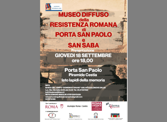 Roma, giovedì inaugurazione del Museo Diffuso della Resistenza Porta San Paolo-San Saba