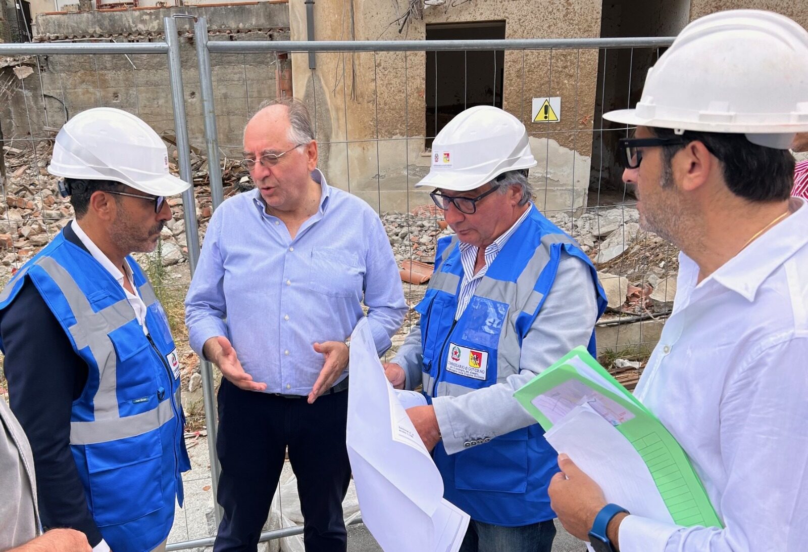 A Saponara un giardino della memoria per ricordare le vittime di via Roma del 2011. Schifani: “Lavoriamo per la salvaguardia e la sicurezza del territorio”