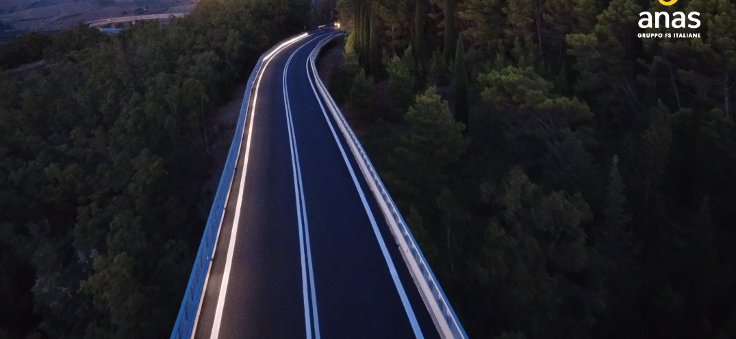 Sicilia, ANAS: sulla A19 “Palermo-Catania” entra in funzione il nuovo impianto di illuminazione a led del viadotto Euno di Enna