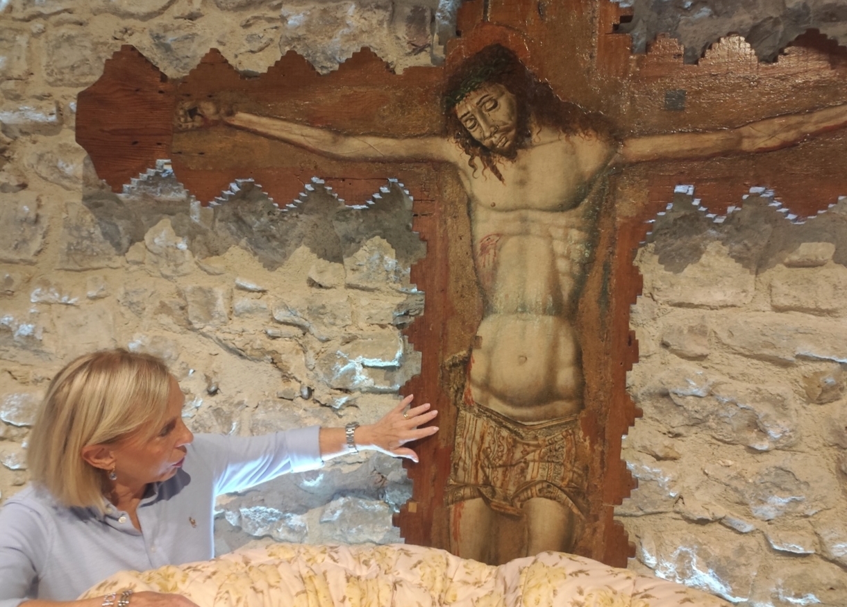 Caltanissetta,  Abbazia di Santo Spirito: torna al suo antico splendore il Crocifisso dello Staglio