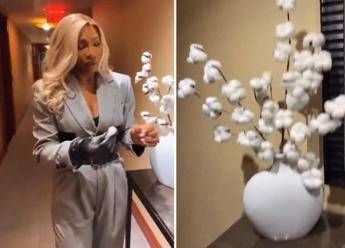 Serena Williams e la pianta di cotone in hotel: “Non va bene”