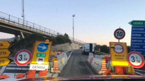 Anas in relazione al comunicato di Codacons: “I lavori sulla A19 urgenti e improcrastinabili”