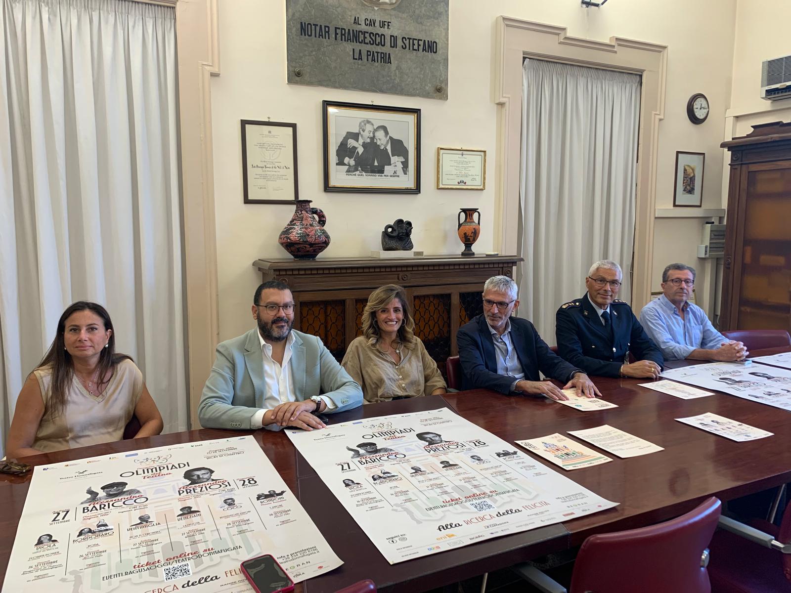 Ragusa si trasforma in un “giardino della felicità” tra pensieri e condivisione con le “Olimpiadi del Teatro”: appuntamento dal 25 al 28 settembre