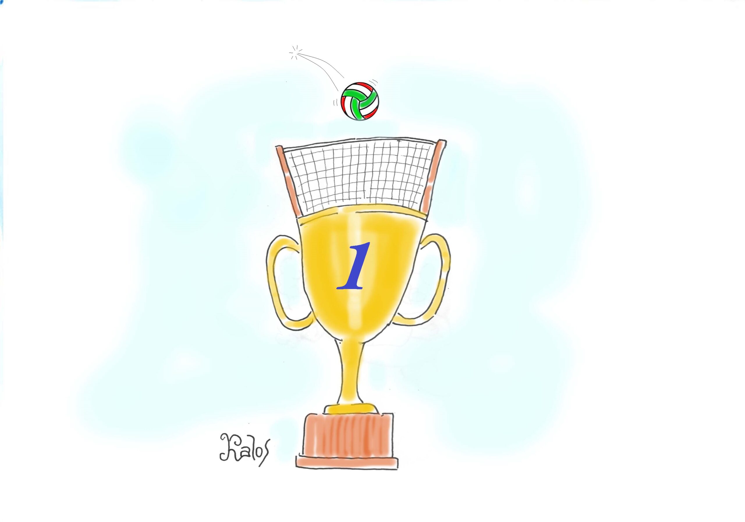 L’Italia di volley maschile batte 3 a1 la Bulgaria ed è campione del mondo.