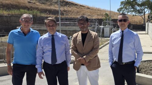 Sommatino, entra in funzione l’impianto di depurazione di contrada Canale