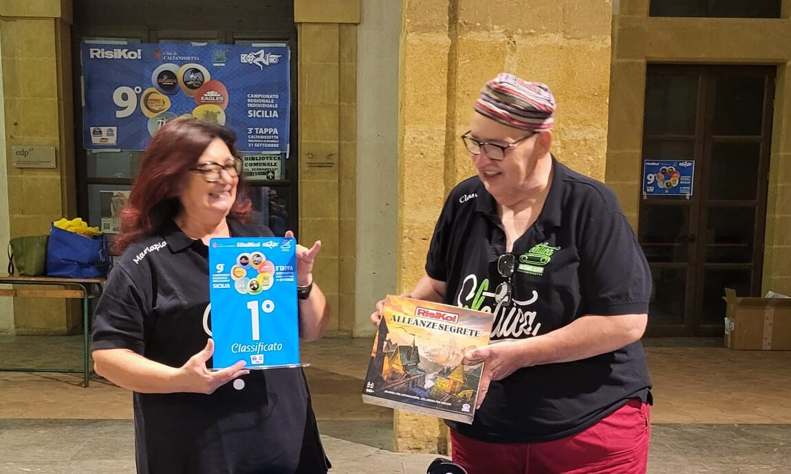 Risiko Club Ufficiale Caltanissetta, Maria Pia Matraxia conquista la prima posizione in classifica al Campionato Regionale Individuale