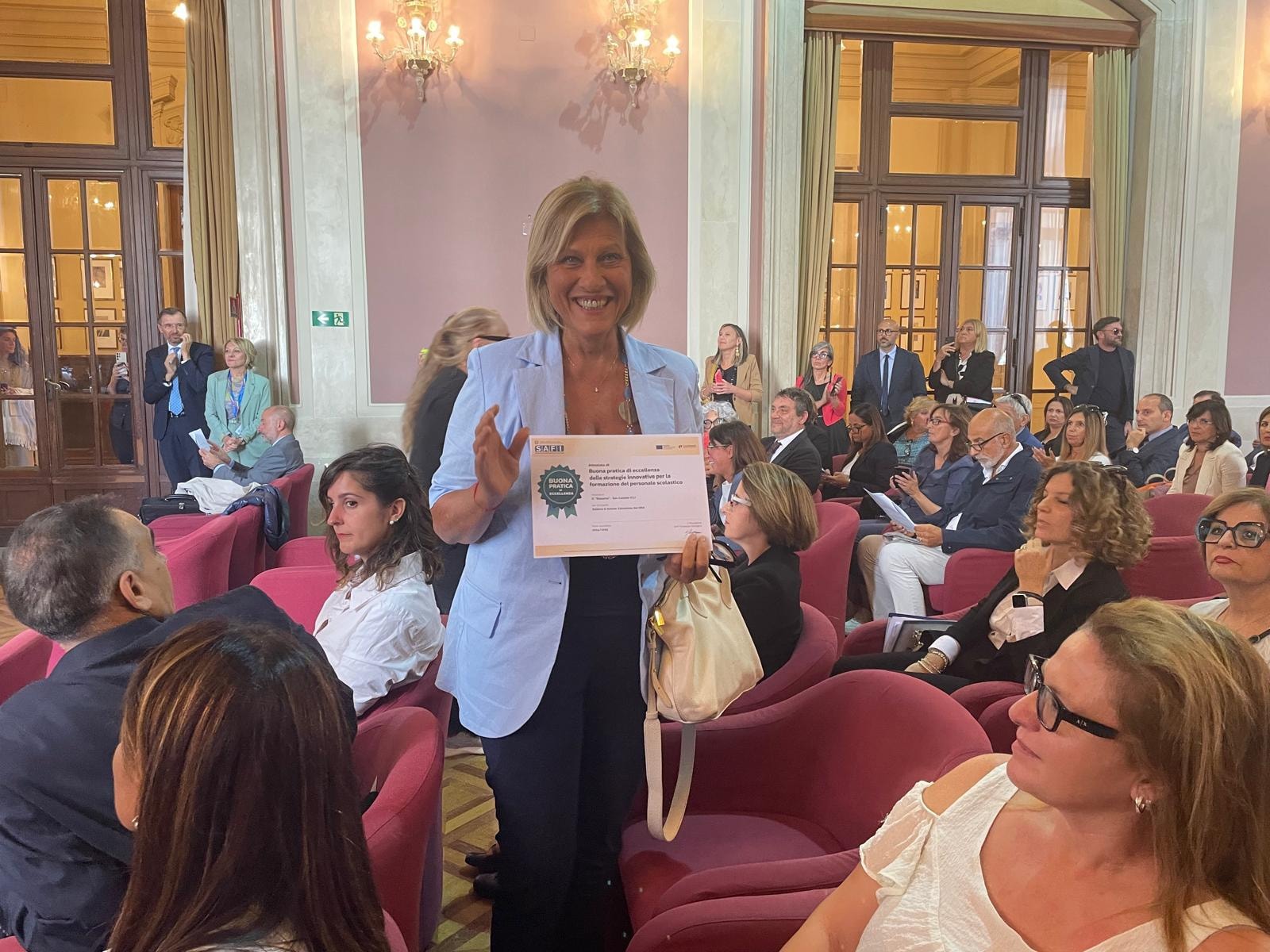 San Cataldo. Al Ministero dell’Istruzione e del Merito conferito attestato di Buona Pratica d’Eccellenza all’Istituto scolastico “Balsamo”